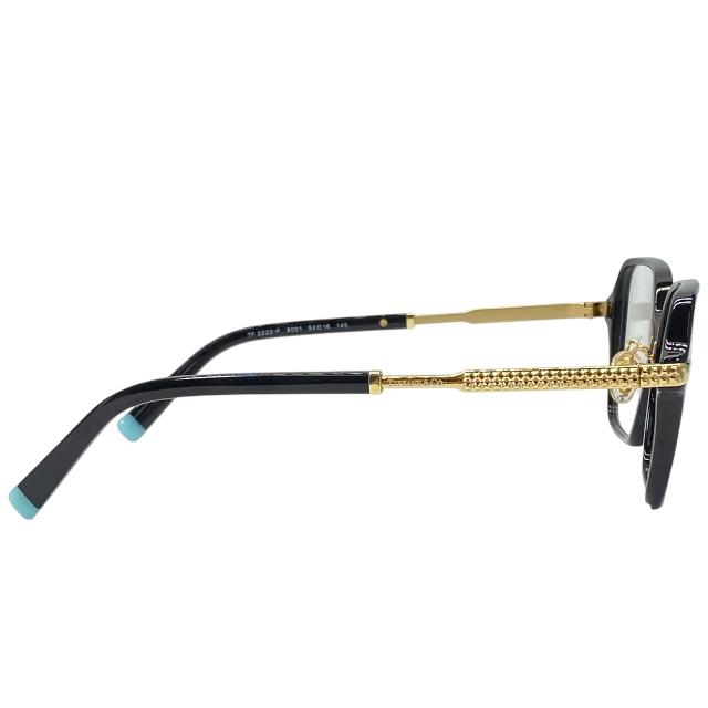 ティファニー 眼鏡 メガネ アイウェア ゴールド ブラック ロゴ 70320 ティファニー TIFFANY&Co. メガネ 眼鏡 アイウェア レディース メンズ