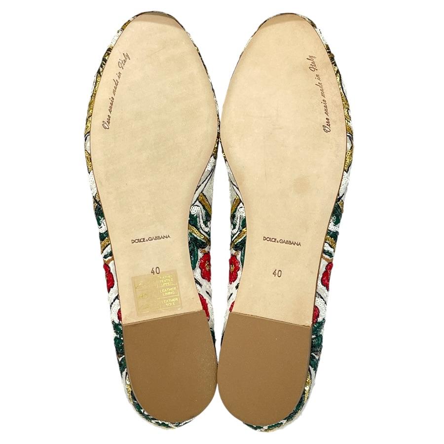 DOLCE&GABBANA（ドルチェ & ガッバーナ） 未使用 バレエ シューズ 
