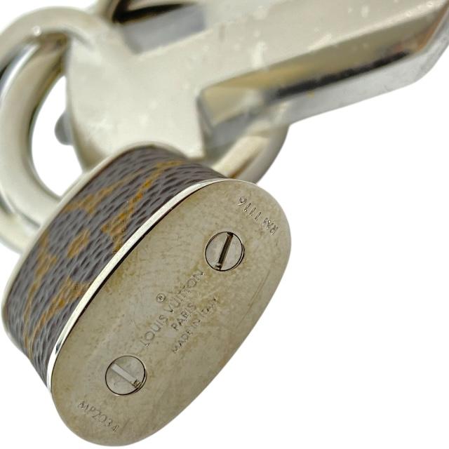 美品 LOUIS VUITTON モノグラムロック キーリング チャーム LOUIS VUITTON（ルイ・ヴィトン） モノグラム ロック キーホルダー