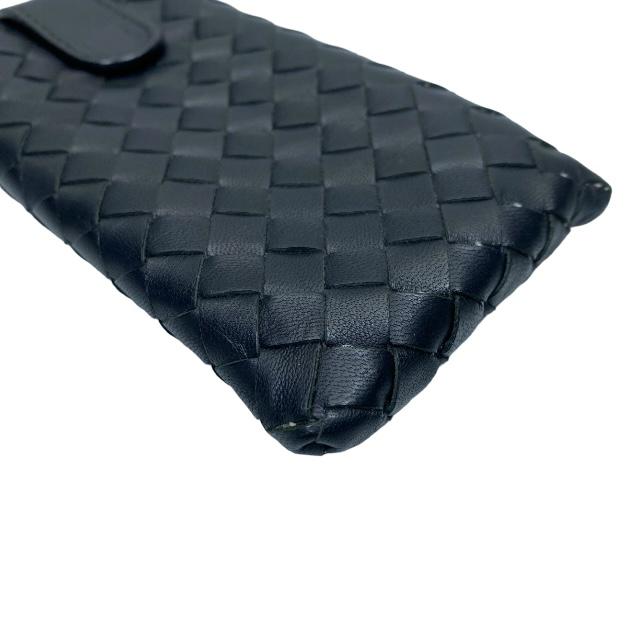 Bottega Veneta 黒 レザー ケース ボッテガ 黒 レザー ケース BOTTEGA VENETA / ボッテガヴェネタ