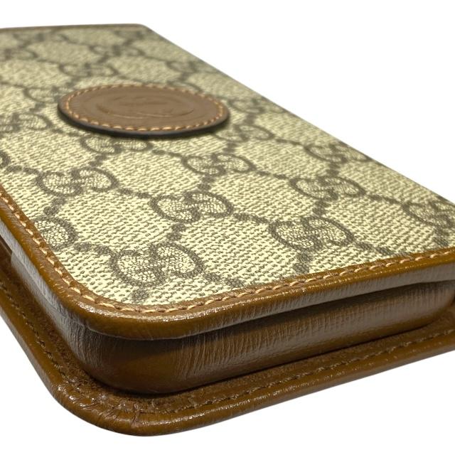 ◇グッチ◇760184/PVC/レザー/GGスプリーム/iPhone15ケース GUCCI（グッチ） 【新品】GUCCI 760184 アイフォンケース iPhone15