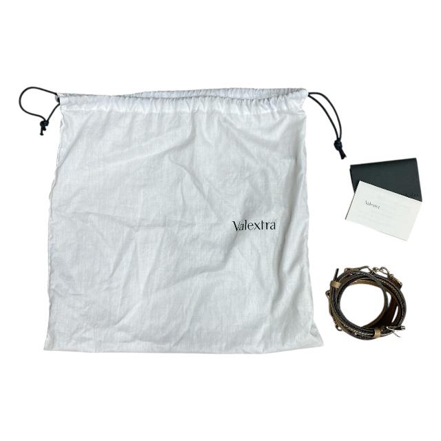 Valextra バニティバッグ レザー ビジネスバッグ ボルドー セリエエッセ Valextra バニティバッグ レザー ビジネスバッグ ボルドー