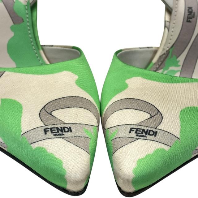 FENDI FFロゴ ミュール 37 FENDI FFロゴ ミュール 37 Fendi Cross-Strap FF Logo Sandals