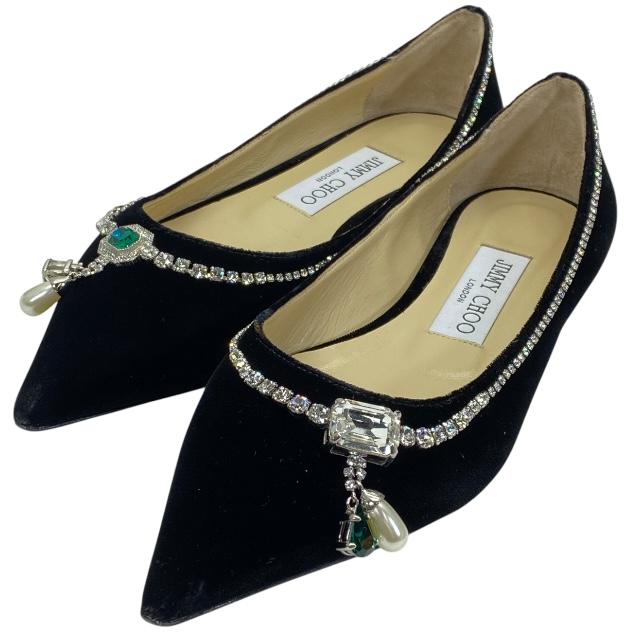 JIMMY CHOO Platinum Ice ダスティグリッター・パンプス Platinum Ice ダスティグリッター・ポインテッド トゥ パンプス | ROMY