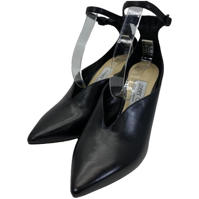 JIMMY CHOO パンプス　黒36 JIMMY CHOO ブラックパンプス 36 【公式通販】