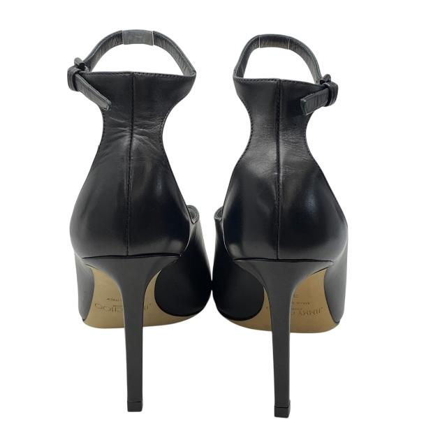 未使用 JIMMY CHOO 水色 ポインテッドトゥ ミュール 37.5 【公式通販】