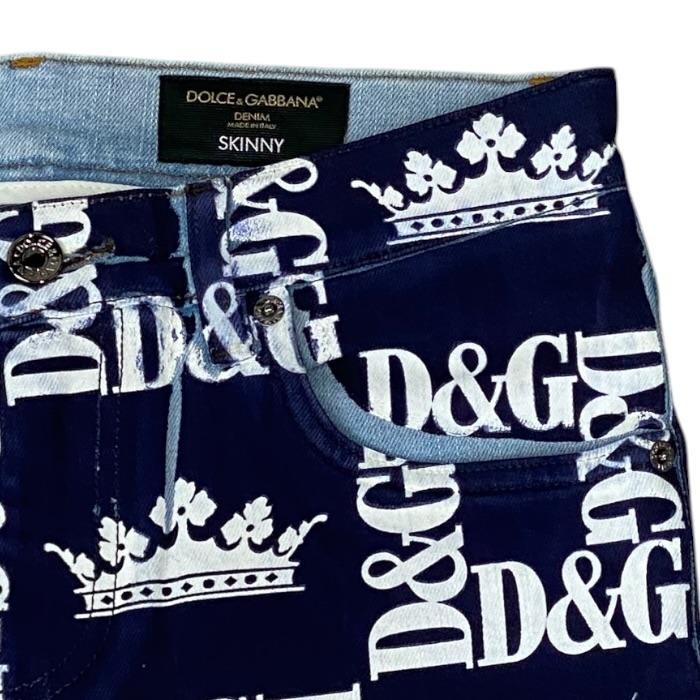 DOLCE&GABBANA（ドルチェ & ガッバーナ） 未使用 プリント スキニー