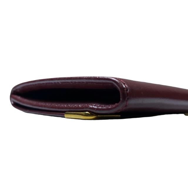 Cartier カルティエ コインケース 小銭入れ レザー ボルドー Cartier カルティエ コインケース 小銭入れ 財布 マストライン
