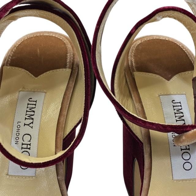 新品未使用！Jimmy Choo ジミーチュウ ボルドー パンプス 36.5 JIMMY CHOO 【未使用】JIMMY ジミーチュウ パンプス ヒール シューズ
