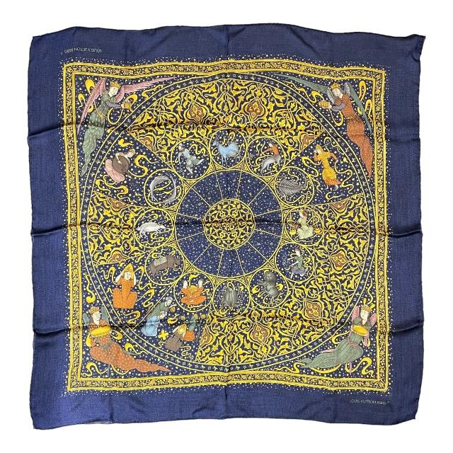 LOUIS VUITTON ルイ ヴィトン 12星座 スカーフ 大判 LOUIS VUITTON ルイ ヴィトン 12星座 スカーフ 大判