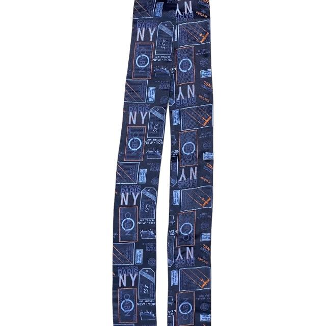 CHANEL アルファベット模様 ストール