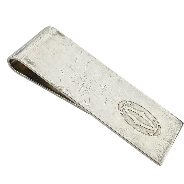 Cartier カルティエ マネークリップ シルバー 925 Cartier カルティエ マネークリップ クリップ 小物 SV925 ロゴ