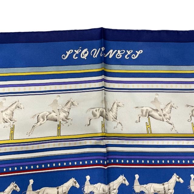 男性に人気！ HERMES エルメス カレ 90 SEQUENCES シーケンス シルク