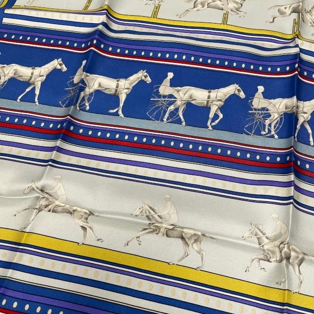 HERMES エルメス SEQUENCES シーケンス 馬 ホース モチーフ カレ90