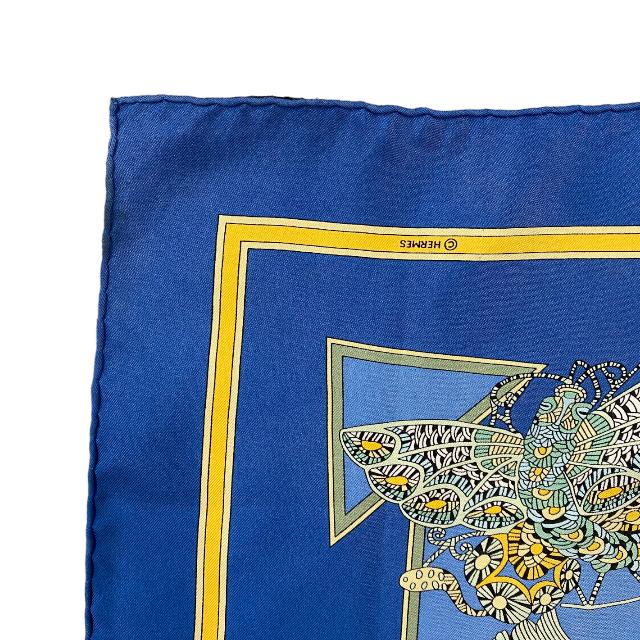 HERMES エルメス スカーフ 大判 カレ90 LE TEMPS des 