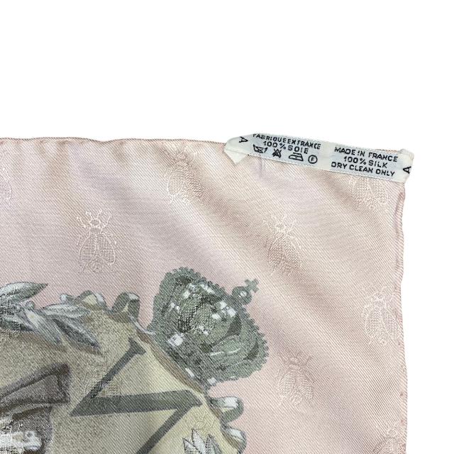 HERMES エルメス スカーフ 大判 カレ90 NAPOLEON ナポレオン シルク 