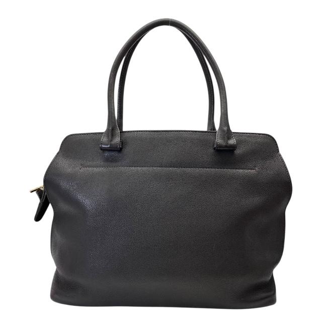 Loro Piana ロロ・ピアーナ メヌエット MENUET ハンドバッグ トートバッグ 手持ち鞄 肩掛け レザー ダークブラウン_1