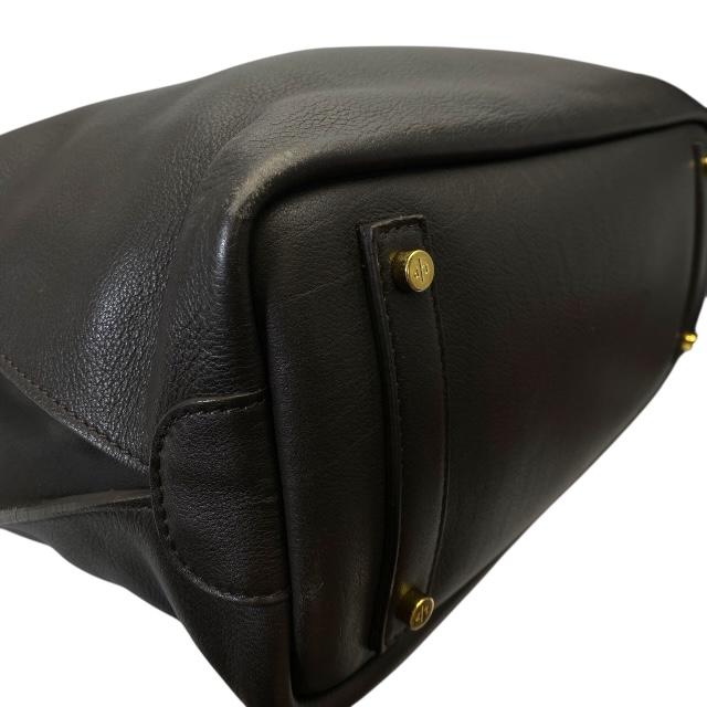 Loro Piana ロロ・ピアーナ メヌエット MENUET ハンドバッグ トートバッグ 手持ち鞄 肩掛け レザー ダークブラウン_2