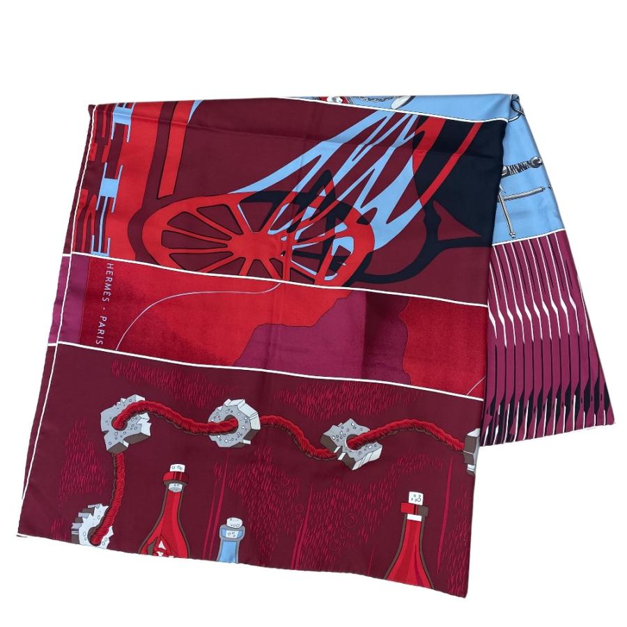 専用　箱付き　エルメス　カレ140 HERMES（エルメス） 美品 Carre140 カレ140 caleche mors et