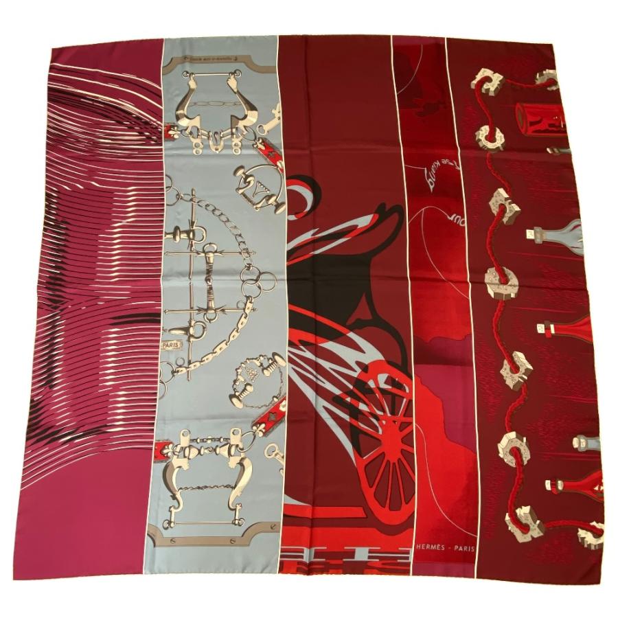 HERMES（エルメス） 美品 Carre140 カレ140 caleche mors et