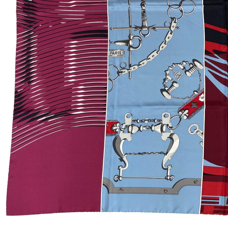 HERMES（エルメス） 美品 Carre140 カレ140 caleche mors et