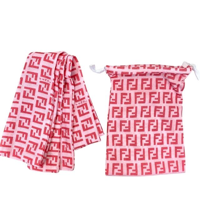 FENDI（フェンディ） ズッキーノ スカーフ ヘアバンド ポーチ セット