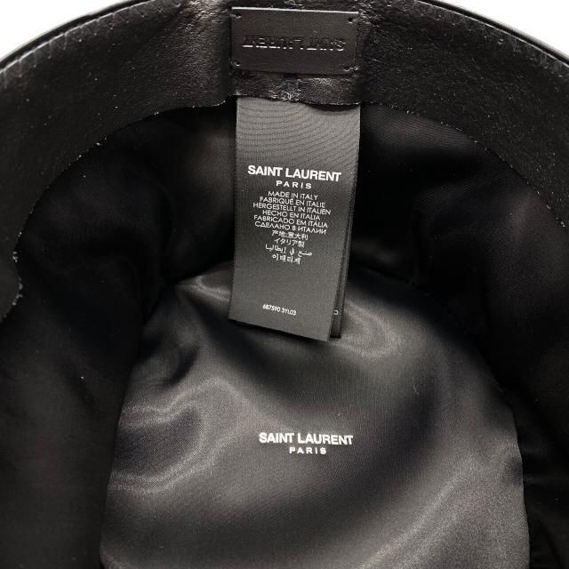 SAINT LAURENT PARIS サンローランパリ 687590 3YL03 ハット 帽子
