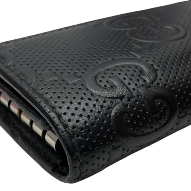 【極美品】グッチ GGエンボス 625565 6連 キーケース GUCCI Amazon | [グッチ] キーケース GGエンボス 6連 メンズ 625565
