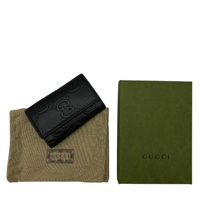 【極美品】グッチ GGエンボス 625565 6連 キーケース GUCCI GUCCI グッチ 625565 GGエンボス 6連 キーケース キーリング