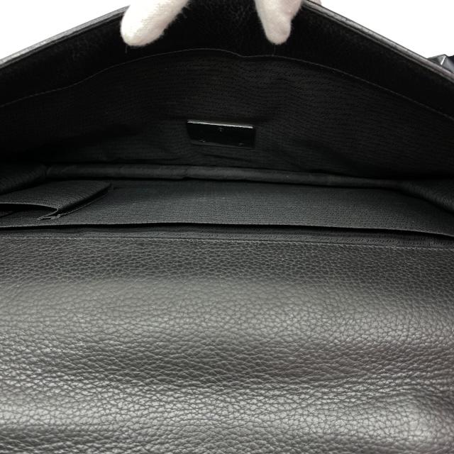 美品　カルティエ　ビジネスバッグ　ブリーフケース　ブラック　レザー　パシャ カルティエ ブリーフケース ビジネスバッグ パシャ ドゥ メンズ