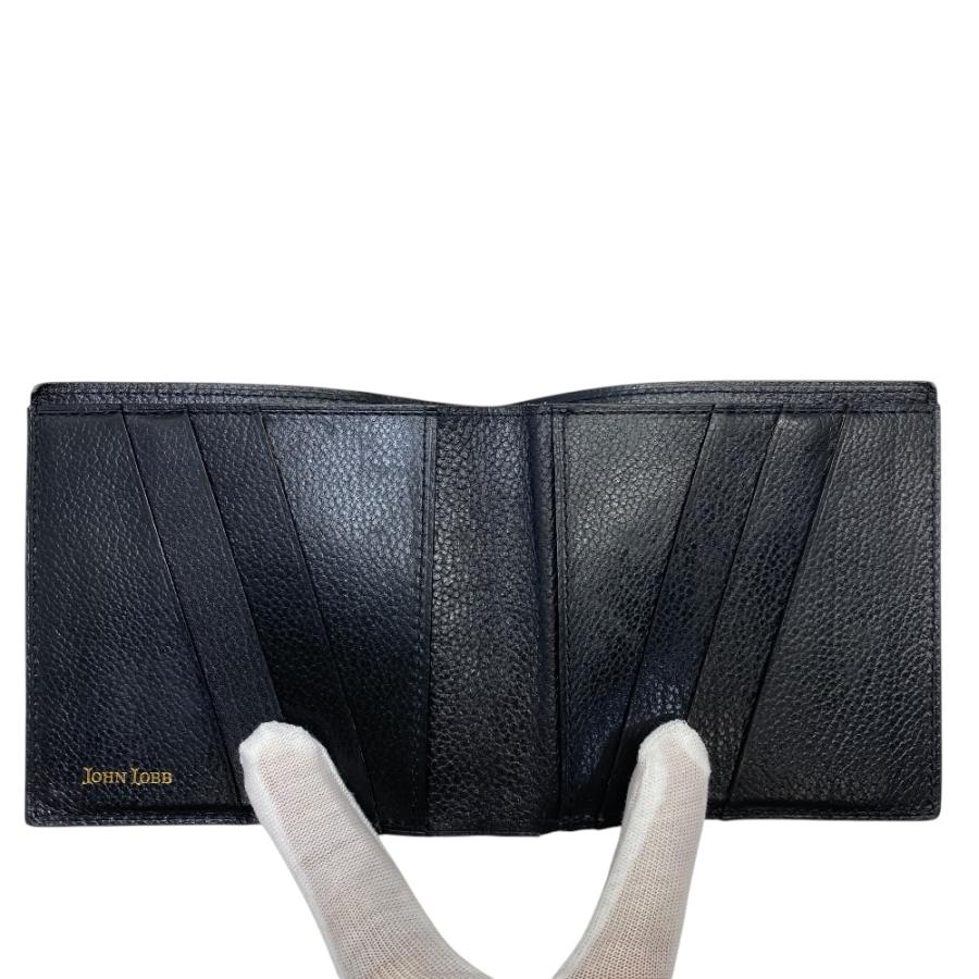 JohnLobb ジョンロブ 2つ折り財布＆小銭入れ＆名刺入れ（ブラウン） JOHN LOBB（ジョンロブ） 二つ折り 財布 折財布 コンパクト ウォレット