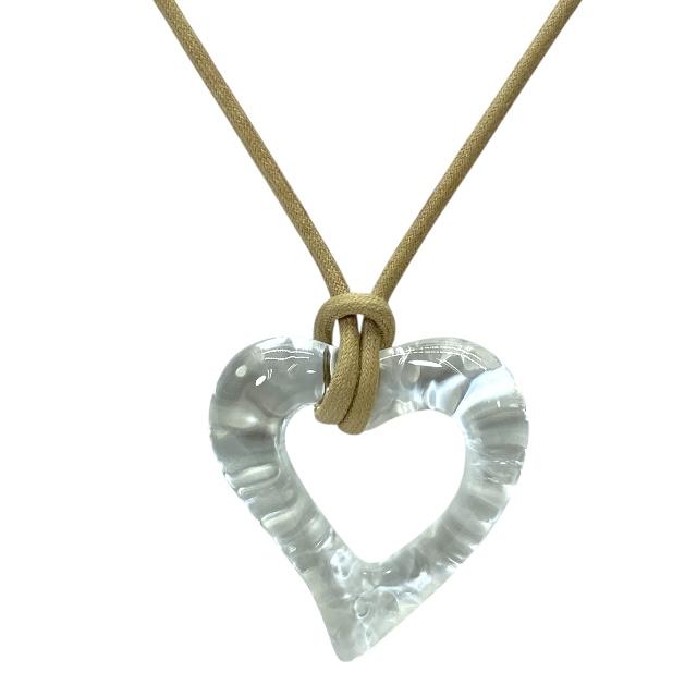 バカラ Baccarat ネックレス アクセサリー ペンダント オープンハート