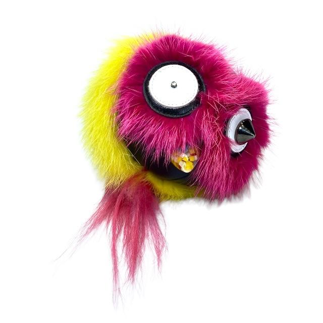 FENDI バグくん　ミンクチャーム FENDI バグくんミンクチャーム