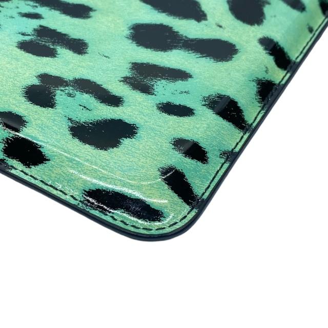 新品未使用保管品Dolce&GabbanaレオパードPVC✖️本革タブレットケース DOLCE&GABBANA ドルチェ&ガッバーナ ドルガバ アイパッドケース