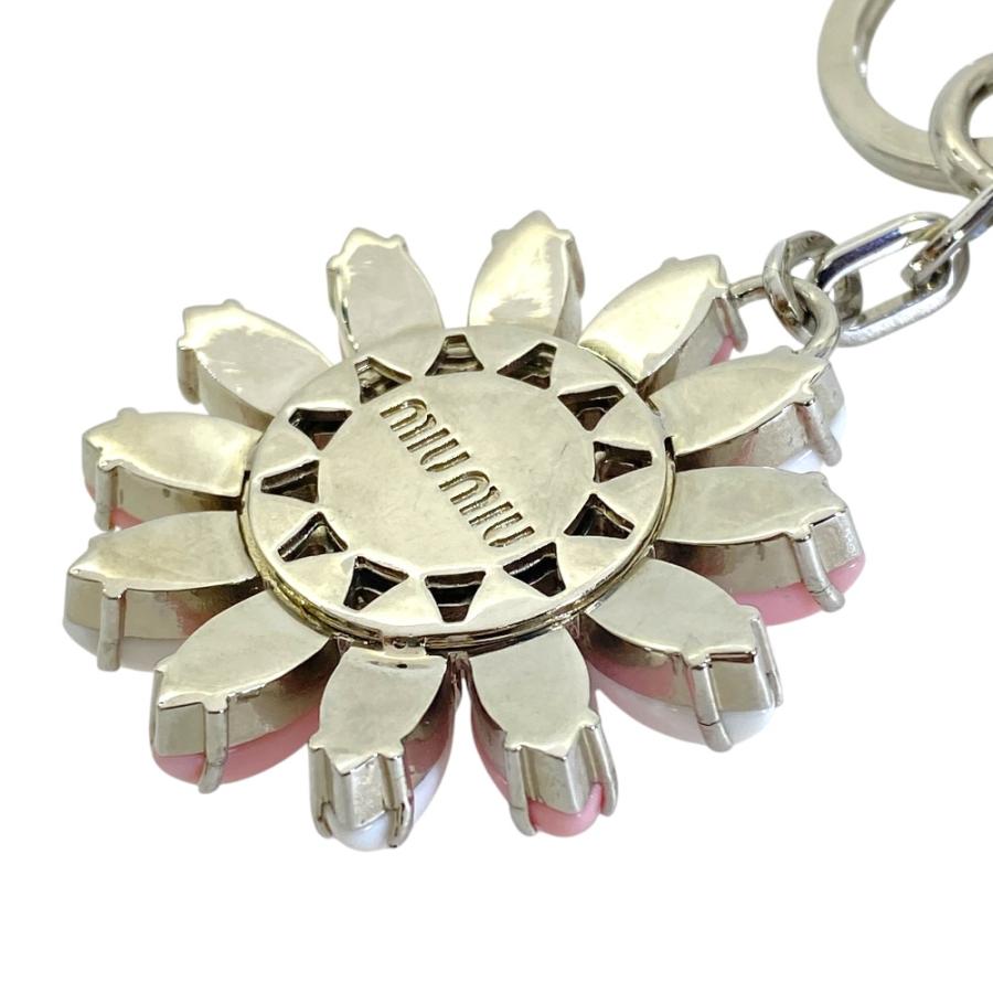 miu miu（ミュウミュウ） バッグチャーム キーリング キーホルダー