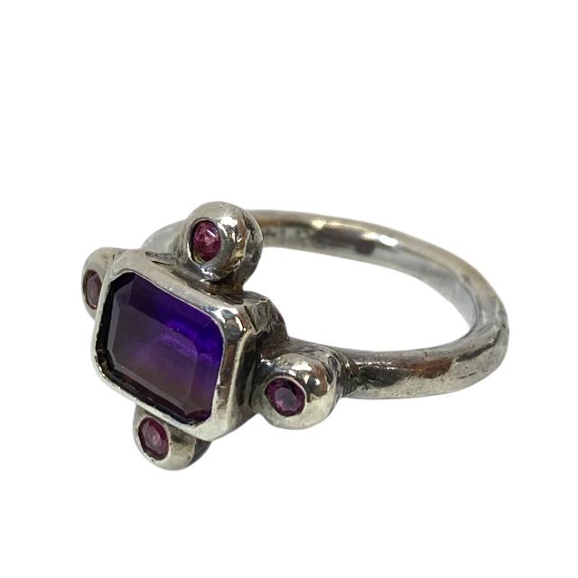 4.W.A.JEWELRY SUPPLY/Emblem Ring/リング/SV925/7号/シルバー// 参考