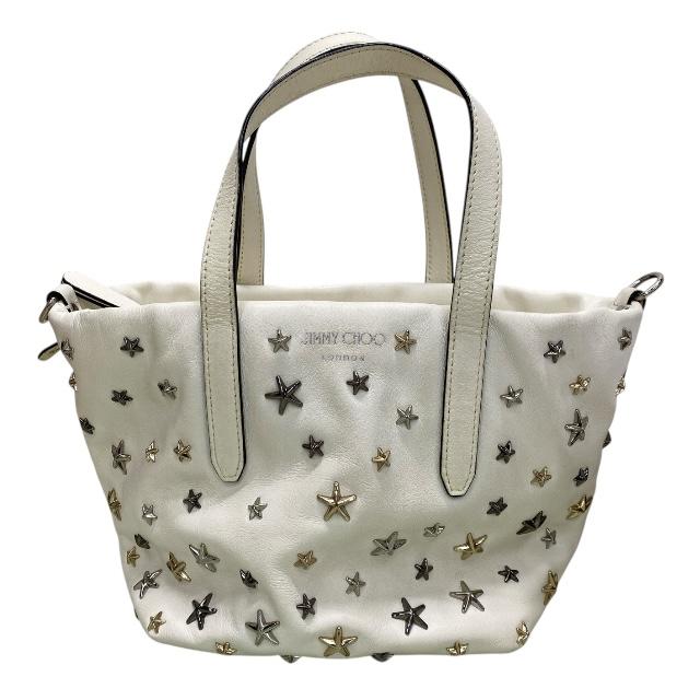 JIMMY CHOO 2wayミニバッグ クラッチ パーティ美品 ジミーチュウ トートバッグ ショルダーバッグ 2WAY ミニバッグ