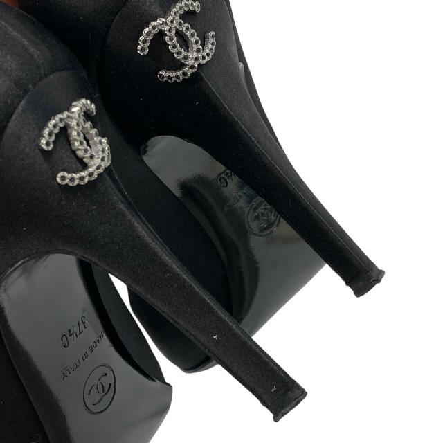 CHANEL シャネル シューズ パンプス ヒール ラウンドトゥ ココマーク