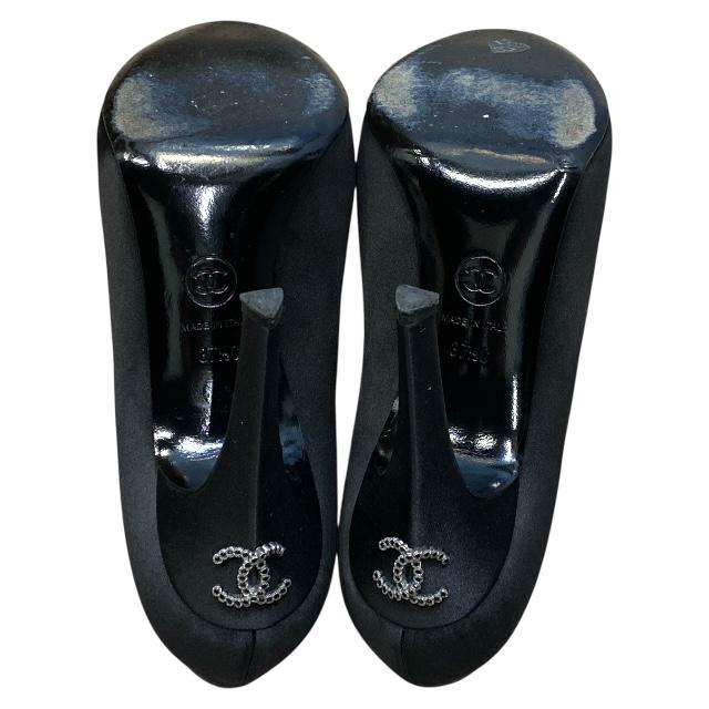 CHANEL シャネル シューズ パンプス ヒール ラウンドトゥ ココマーク