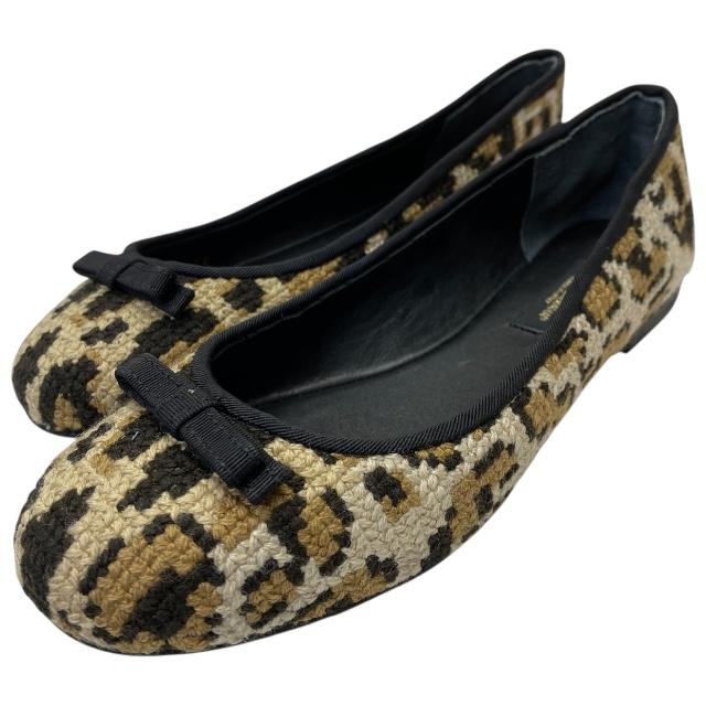 Dolce & Gabbana レオパード柄 バレエシューズ　フラット DOLCE&GABBANA（ドルチェ & ガッバーナ） ドルガバ バレエシューズ