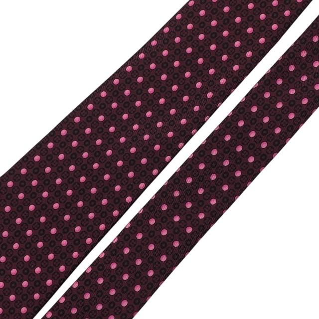LOUIS VUITTON 【美品】LOUIS ルイ ヴィトン クラヴァット ネクタイ