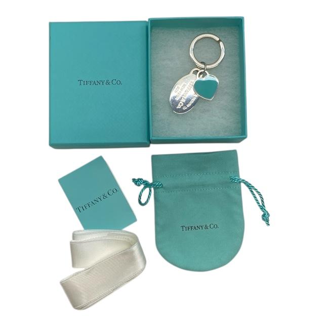 TIFFANY&Co. ティファニー キーリング キーホルダー オーバル