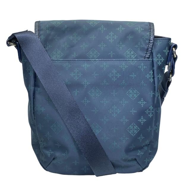 美品 ラシット russet 総柄ボディーバッグ レディース ネイビー 美品 ラシット russet 総柄ボディーバッグ レディース ネイビー