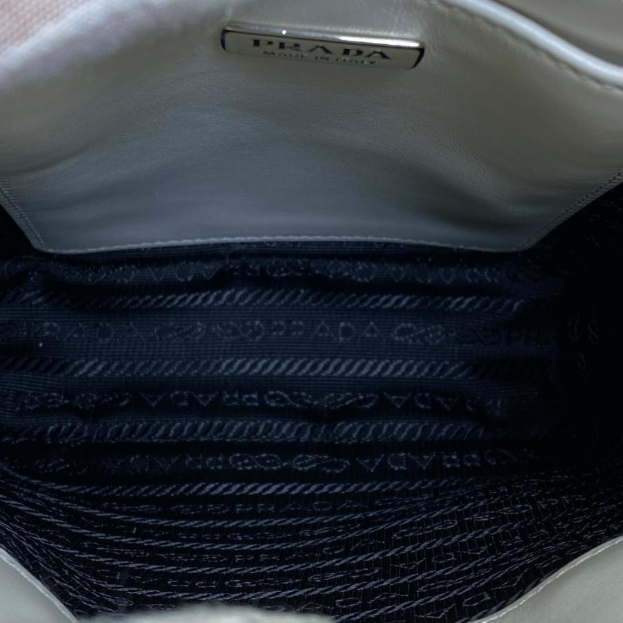 PRADA（プラダ） 美品 Small Brushed Leather Tote Bag スモール
