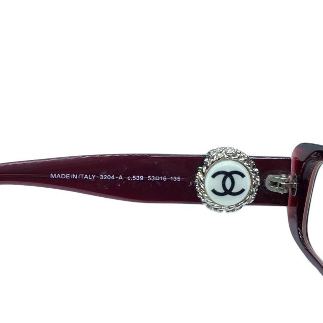 CHANEL シャネル 3204-A c.539 53□16 135 眼鏡 メガネ アイウェア  