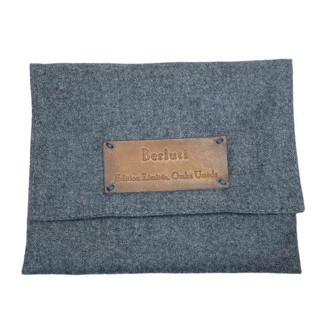 即購入可・ベルルッティ ダークブラウン コインケース Berluti ベルルッティ 財布 ミニ財布 コインケース 小銭入れ