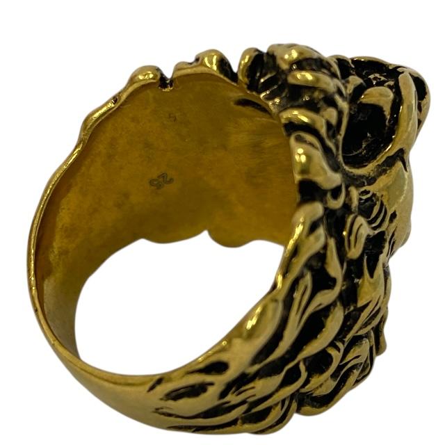 グッチ GUCCI 398601 ゴールドメッキ ライオンヘッド リング 指輪 GUCCI 【新品】GUCCI グッチ 398601 リング 指輪 アクセサリー
