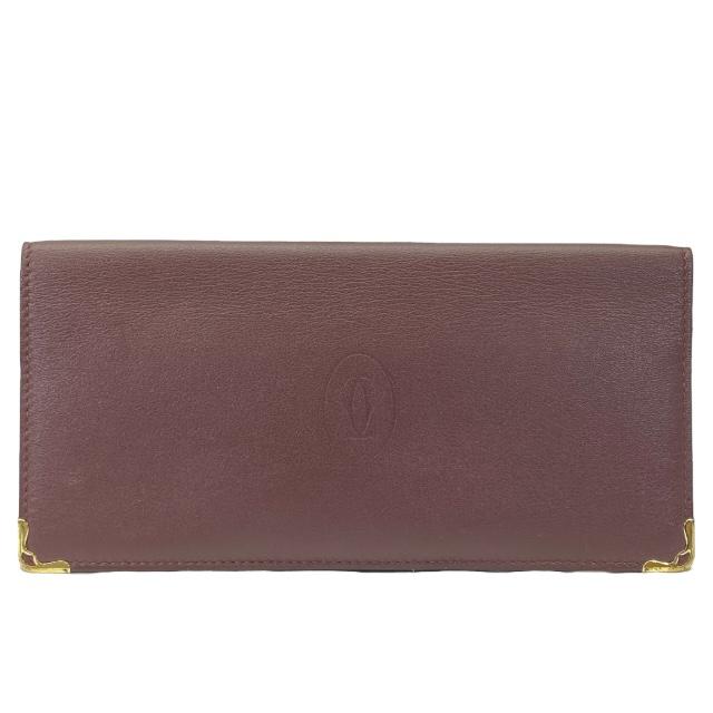 Cartier カルティエ マストライン 財布 長財布 ロングウォレット