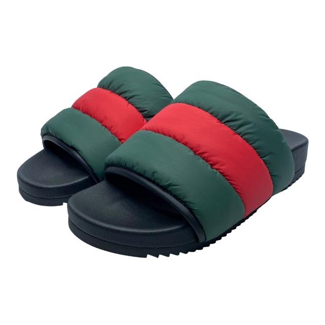 未使用】GUCCI グッチ 700320 スライドサンダル スリッパ オープントゥ 