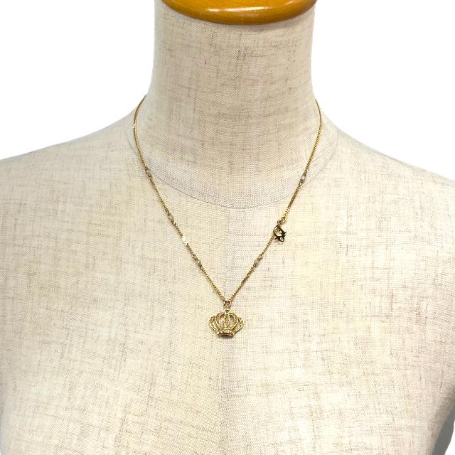 Christian Dior クリスチャン ディオール ネックレス クラウン 王冠